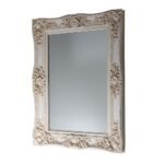 WHITE French Ornate Wall Mirror (1)