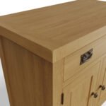 Robus Oak 2 Door 1 Drawer Sideboard