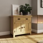 Robus Oak 2 Door 1 Drawer Sideboard