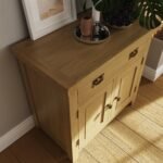 Robus Oak 2 Door 1 Drawer Sideboard