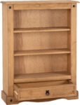 Corona 1 Drawer Bookcase 4