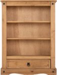 Corona 1 Drawer Bookcase 4